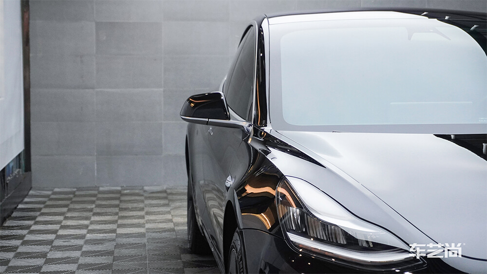 特斯拉Model 3施工LLumar龙膜漆面保护膜（12）