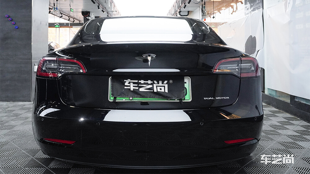 特斯拉Model 3施工LLumar龙膜漆面保护膜（14）
