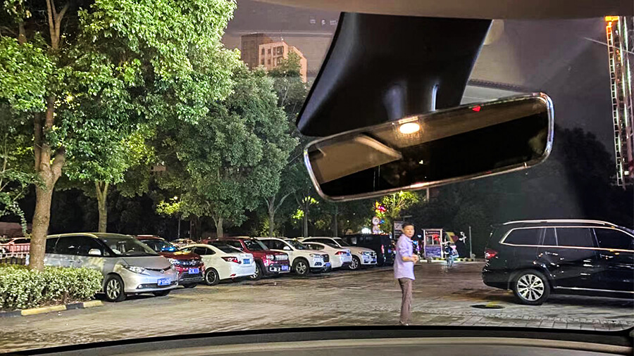 特斯拉3黑色施工龙膜玻璃膜（图10）