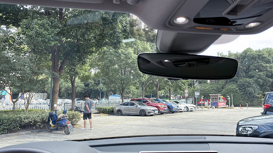 奥迪Q5黑色施工龙膜玻璃膜畅悦80+35（图7）