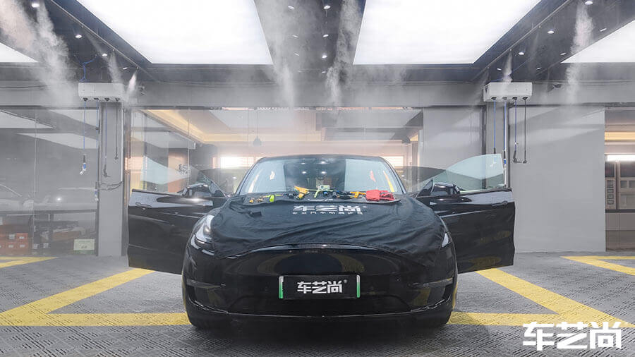 特斯拉Y施工龙膜玻璃膜畅悦系列（图1）