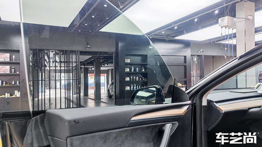 特斯拉Y施工龙膜玻璃膜畅悦系列（图10）