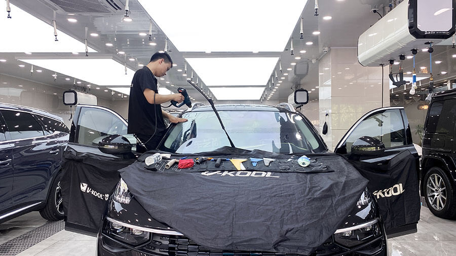 领克01施工龙膜玻璃膜畅悦系列（图1）