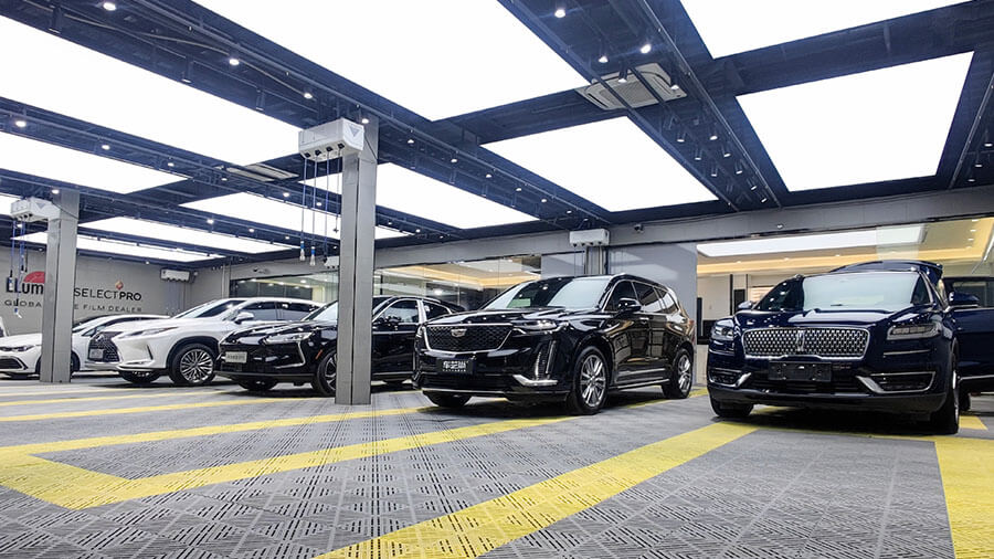 赛力斯华为SF黑色施工龙膜隐形车衣G2（图1）