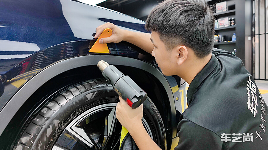 宝马ix3施工龙膜隐形车衣G2（图10）