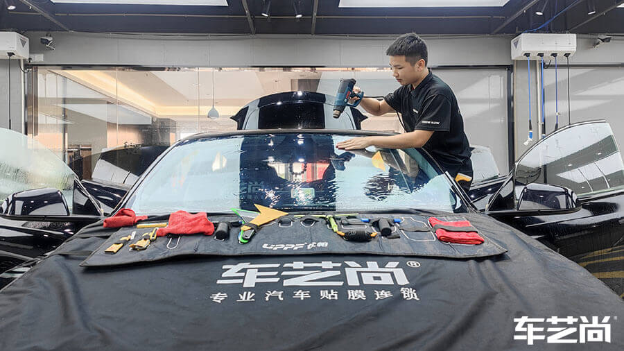 特斯拉Y施工龙膜玻璃膜畅悦系列（图4）