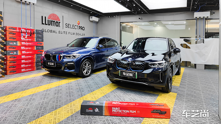 宝马ix3施工龙膜隐形车衣G2（图1）