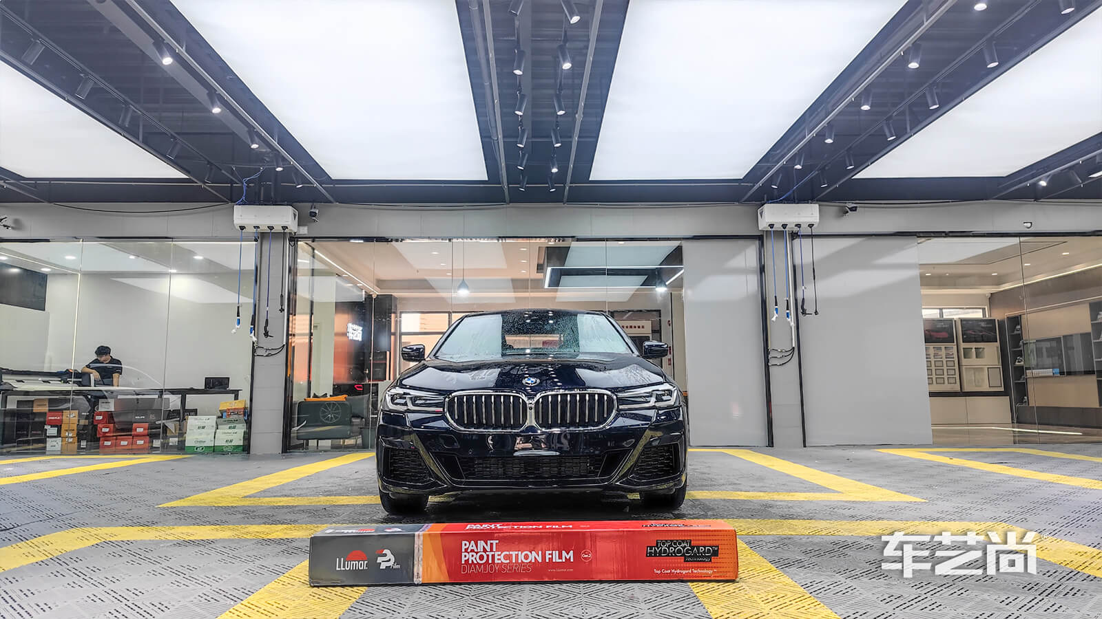 宝马530施工龙膜隐形车衣G2（图1）
