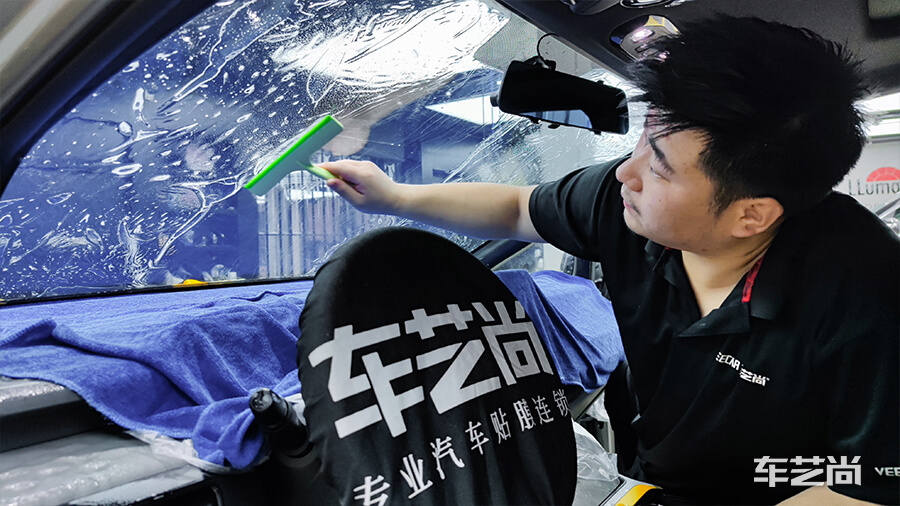 广汽AION施工龙膜隔热膜畅悦80+35（图9）