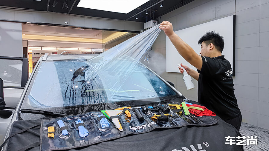 广汽AION施工龙膜隔热膜畅悦80+35（图7）