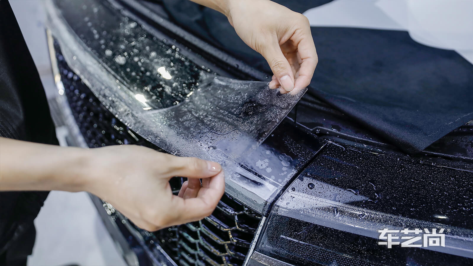 理想one灰色施工龙膜隐形车衣（图6）