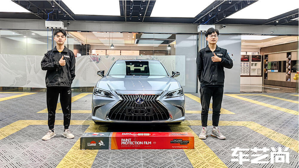 雷克萨斯施工龙膜隐形车衣G2（图1）